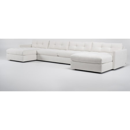 Sectional with 2 Chaises