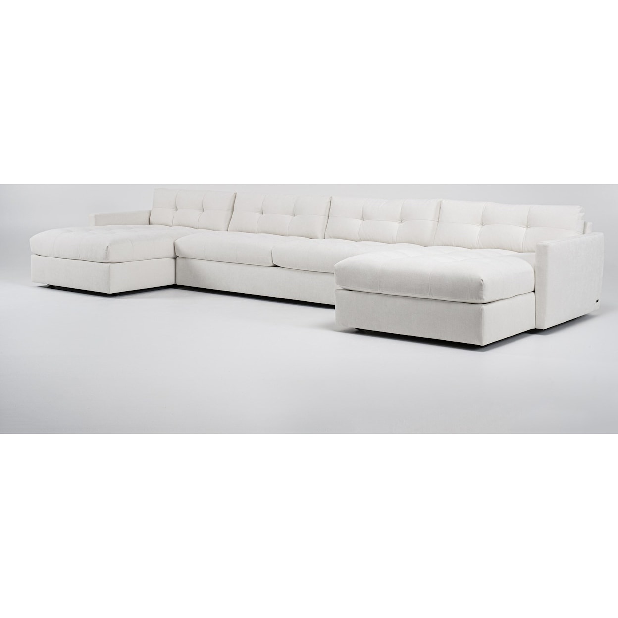 American Leather Carmet Sectional with 2 Chaises
