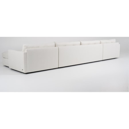 Sectional with 2 Chaises