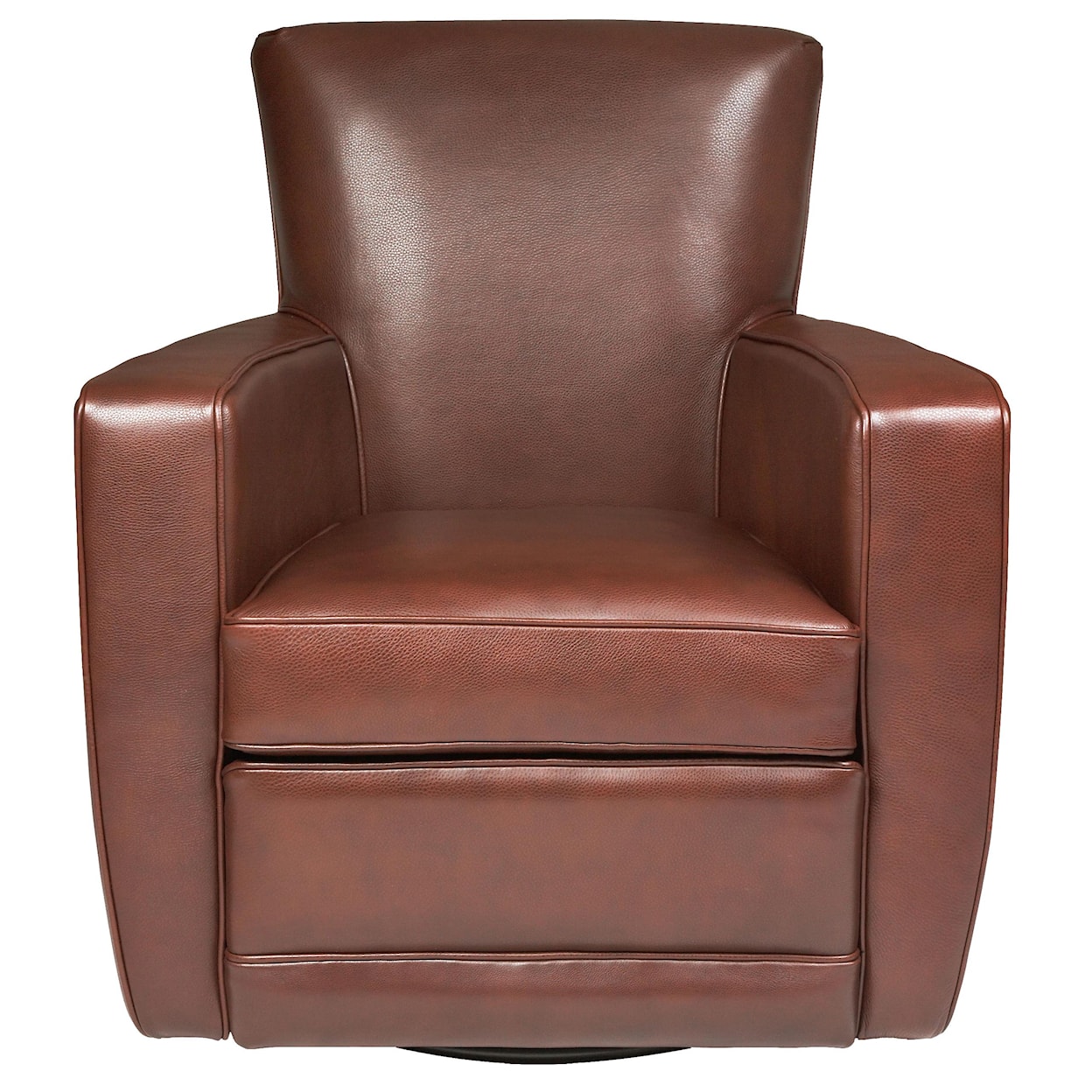 American Leather Ethan  Contemporary Swivel Chair