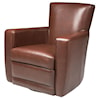 American Leather Ethan  Contemporary Swivel Chair