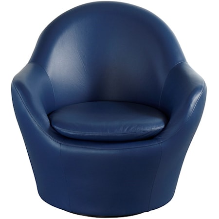 Swivel Barrel Chair