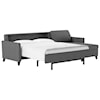 American Leather Harris 2 Pc Sectional Sofa w/ Full Sleeper & Chaise