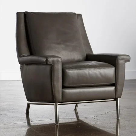 Contemporary Customizable Accent Chair