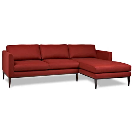 Contemporary Sectional with Left Arm Chaise