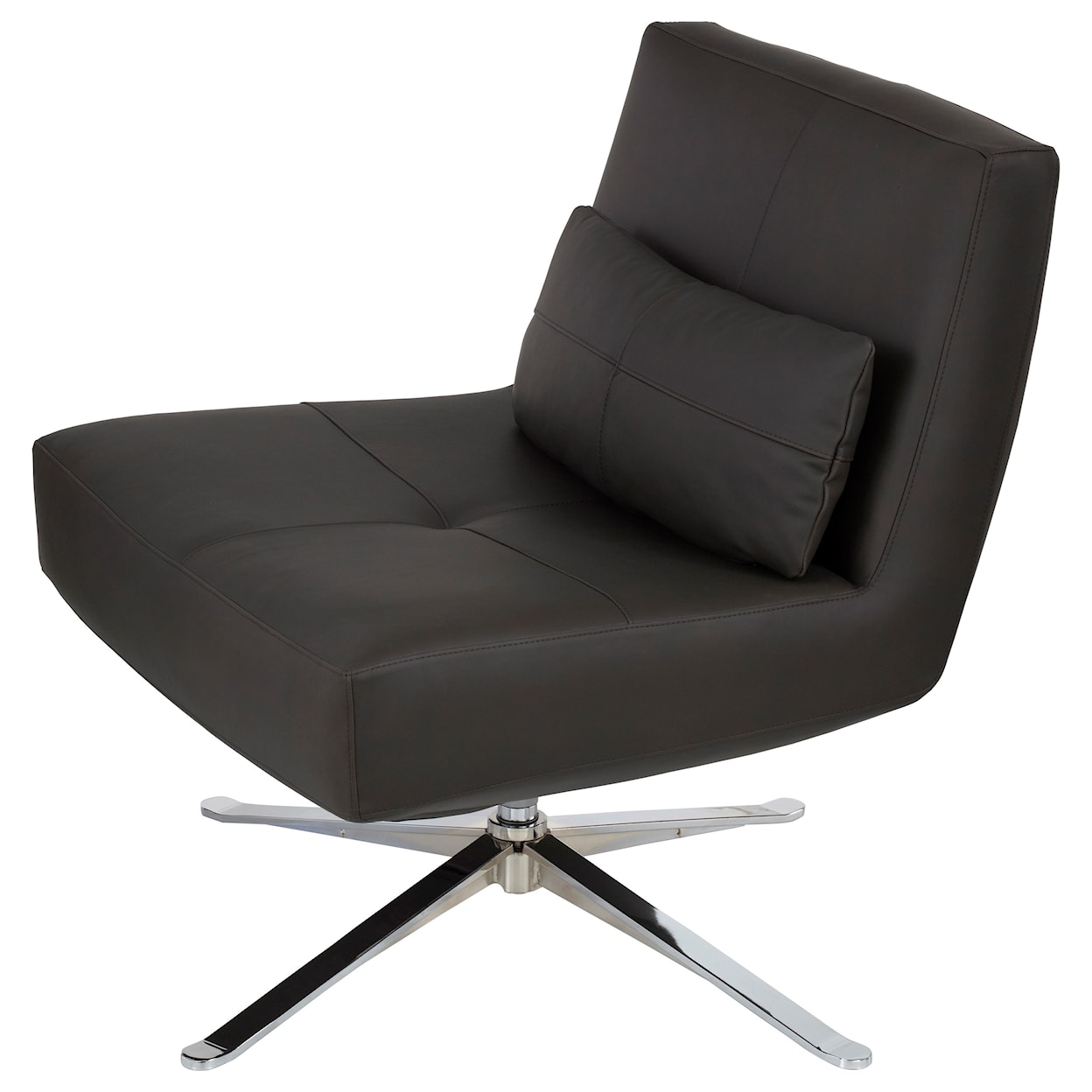 American Leather Hugo Swivel Chair