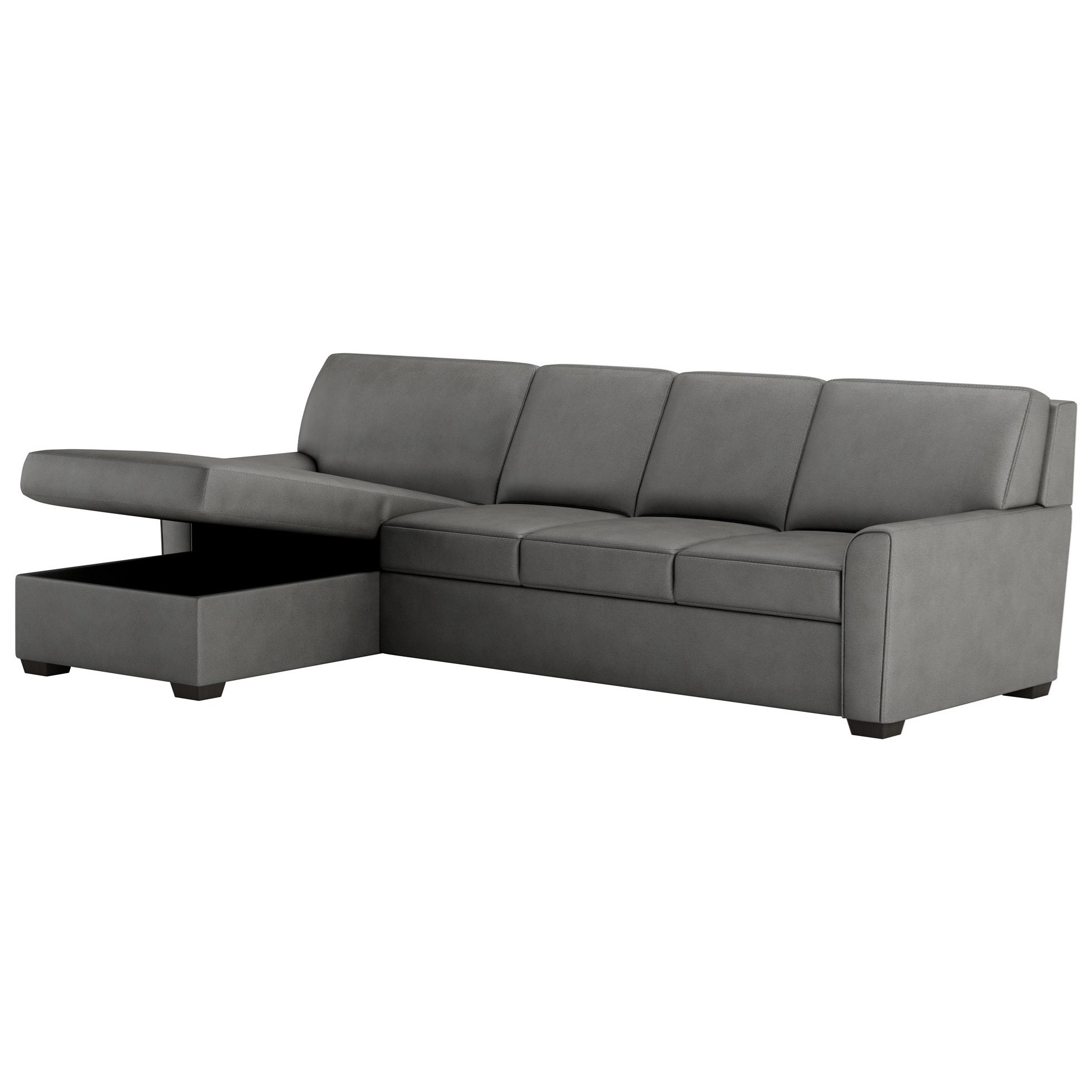 2 Pc Sect Sofa w/ King Sleeper &amp; Storage