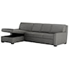 American Leather Klein 2 Pc Sect Sofa w/ King Sleeper & Storage