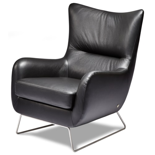 Contemporary Wing Back Chair