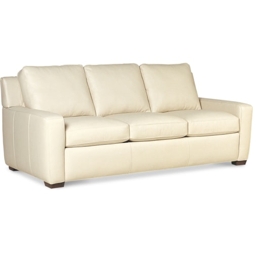 Contemporary Sofa with Track Arms