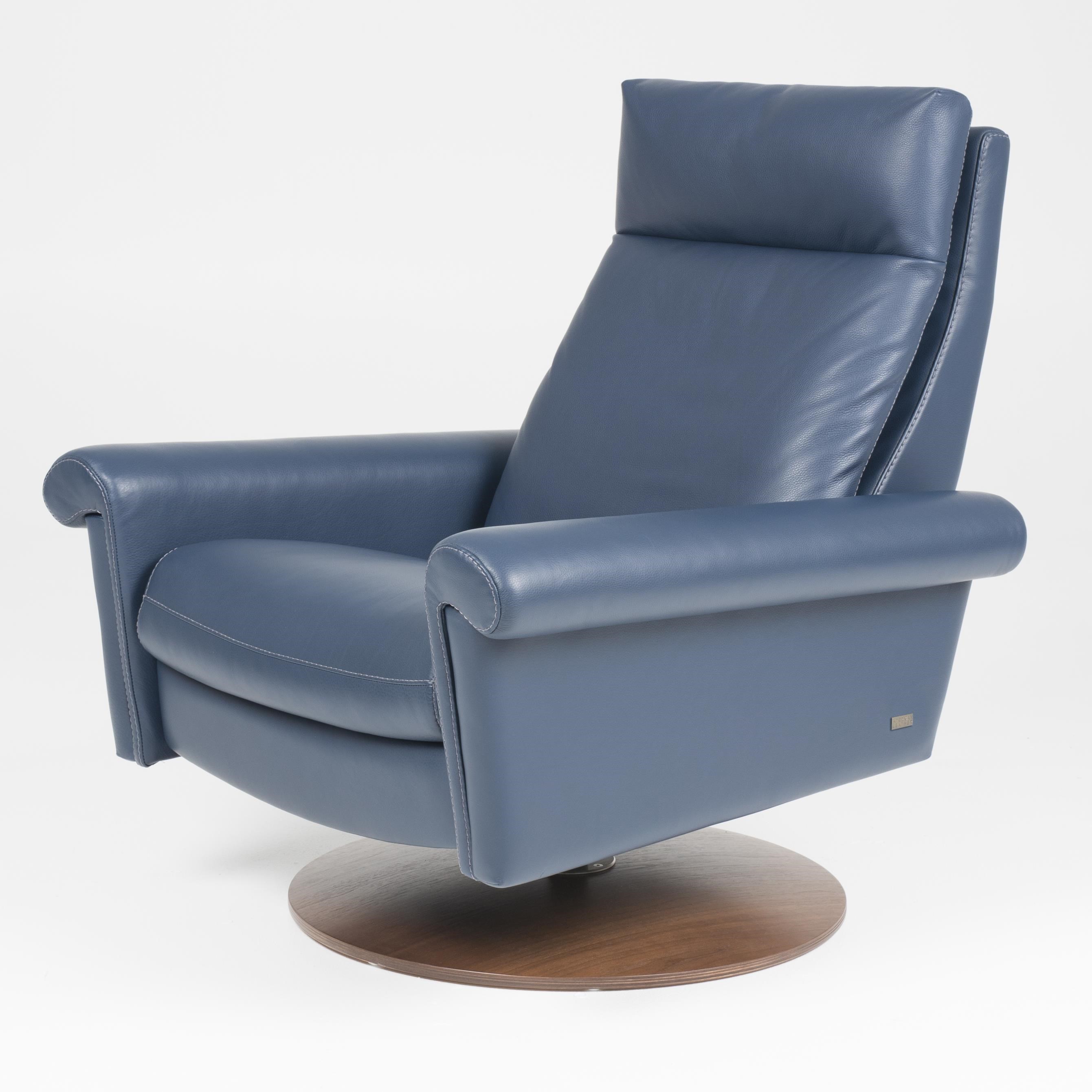 Leather clearance swivel recliner