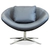 American Leather Parma Swivel Chair