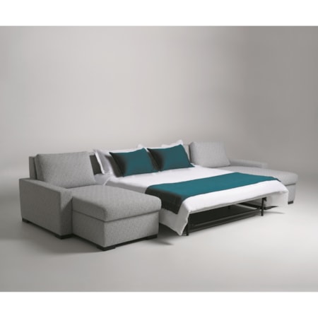 5-Seat Sectional Sofa w/ Sleeper