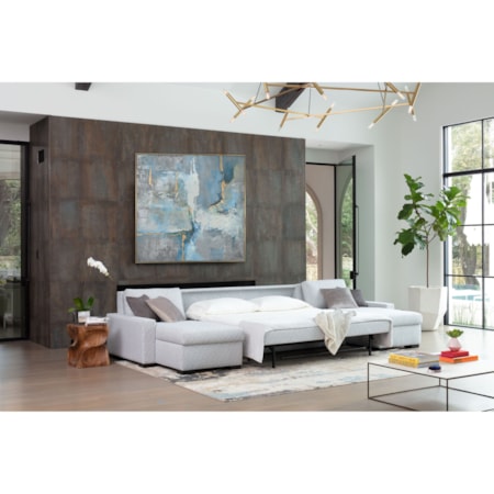 5-Seat Sectional Sofa w/ Sleeper