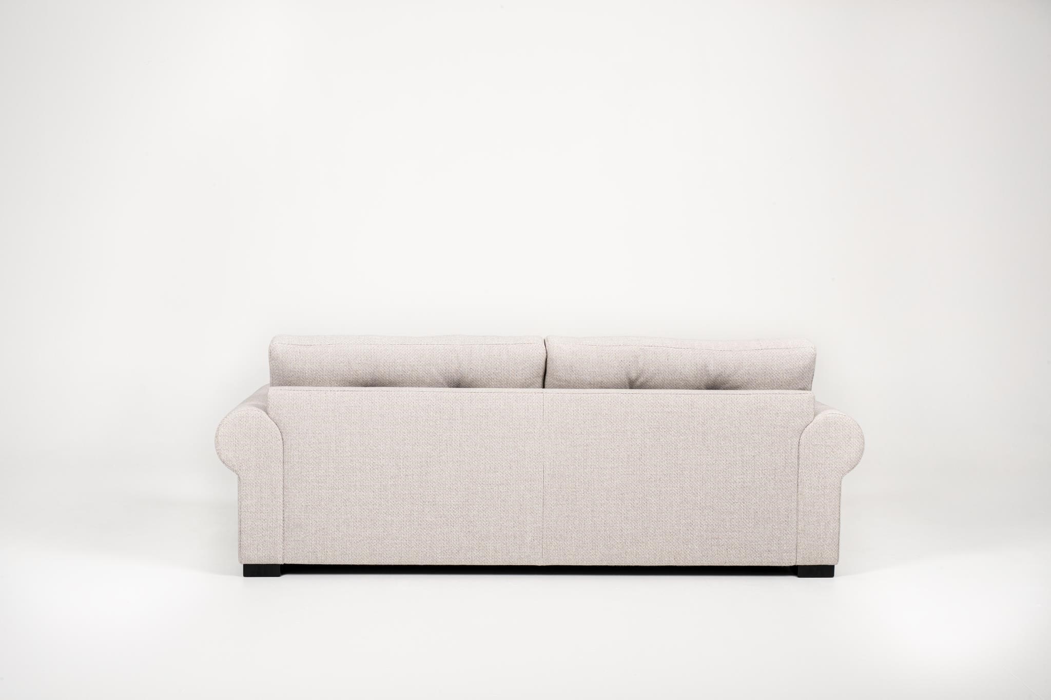 American Leather Shell Transitional Customizable 2 Seat Sofa