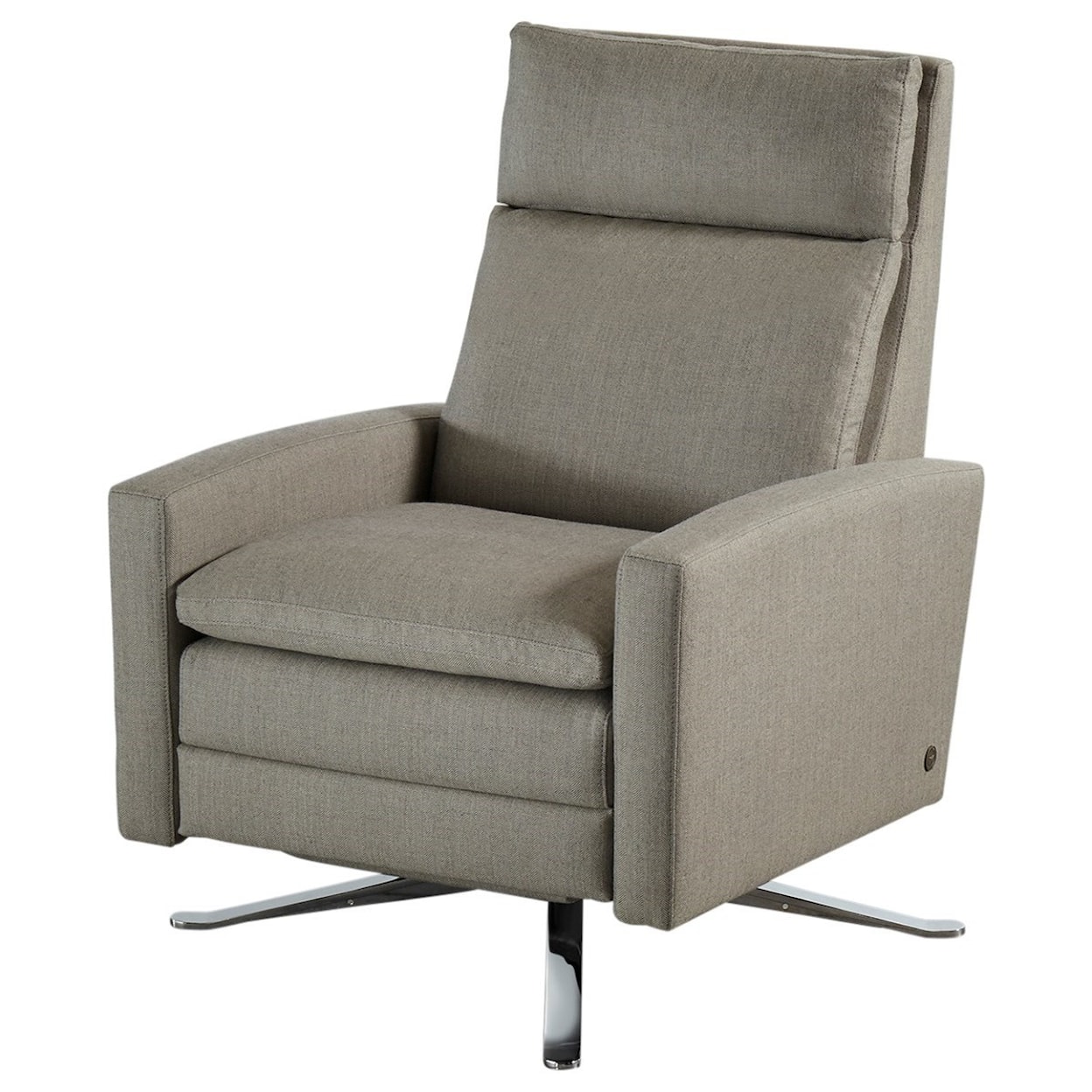 American Leather Simon Swivel Recliner