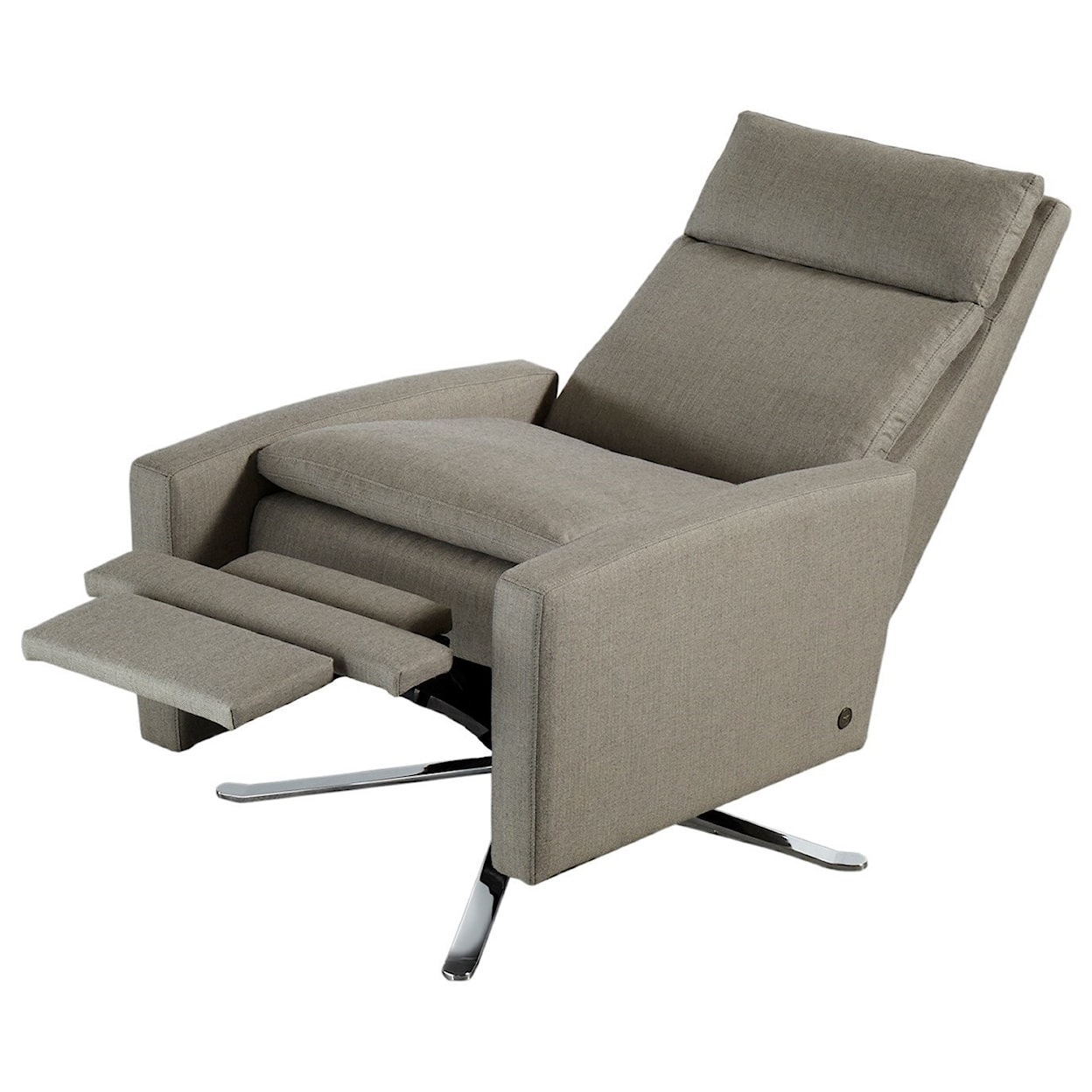 American Leather Simon Swivel Recliner