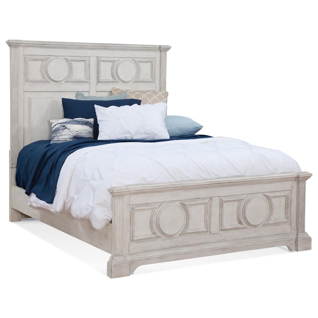 American Woodcrafters Brighten King Panel Bed