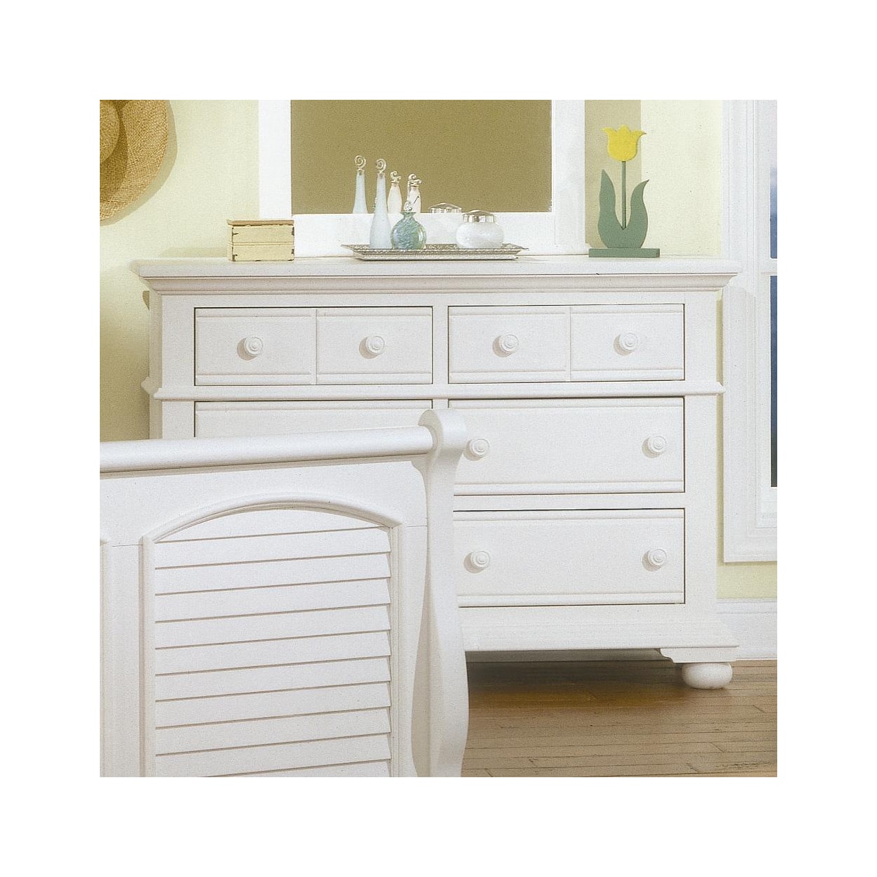 beach cottage dresser Coastal Cottage Seven Drawer Dresser - Cottage Home
