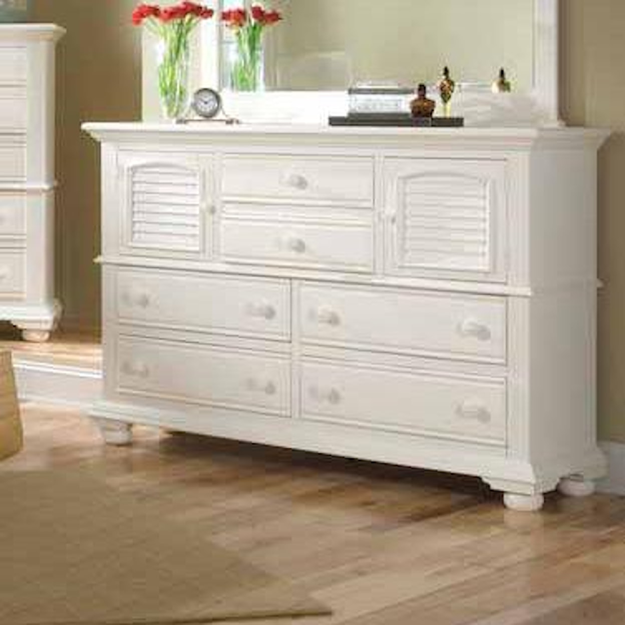 American Woodcrafters Cottage Traditions Dresser