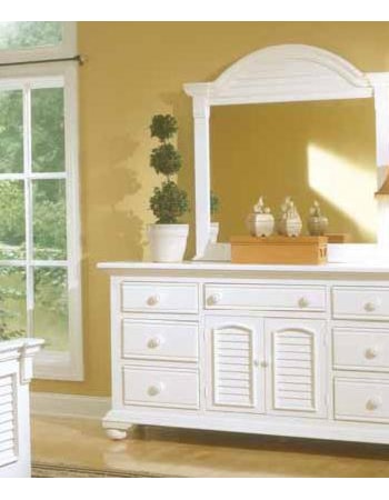 Triple Dresser and Mirror Combo
