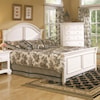 American Woodcrafters Cottage Traditions King Panel Bed