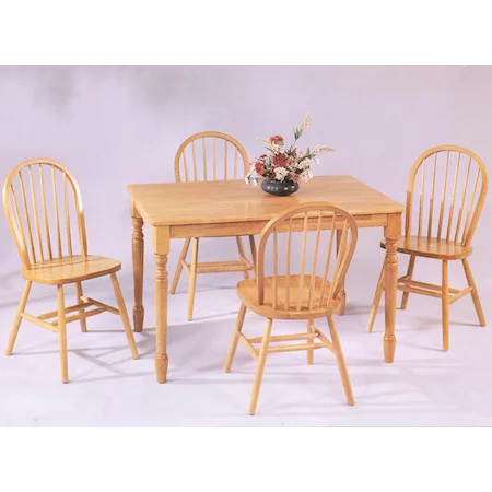 Rectangular Table and Chair Set