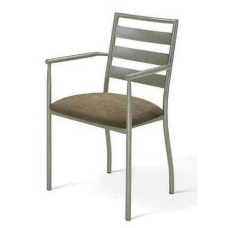 Ladder Back Dining Arm Chair