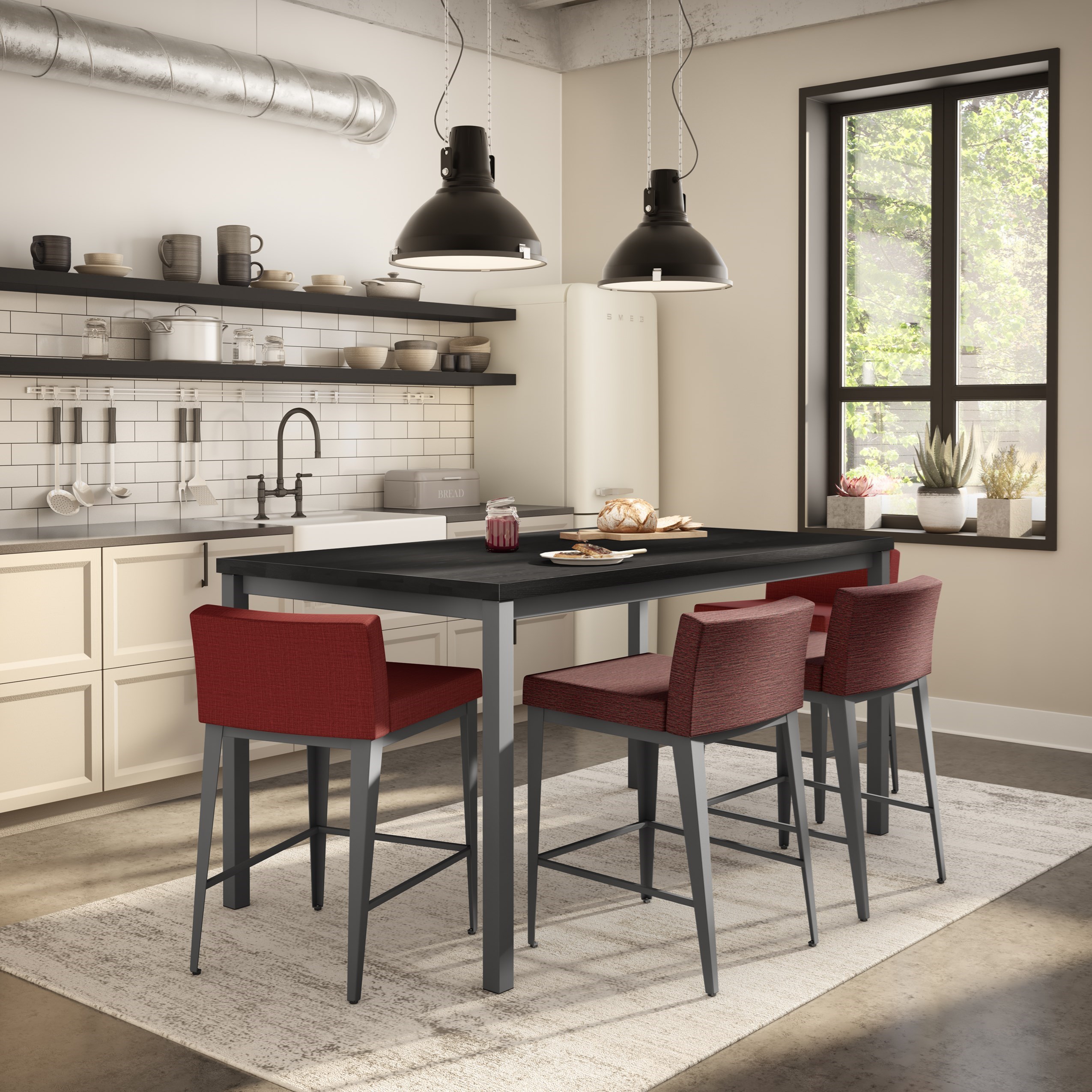5-Piece Bennington Counter Table Set