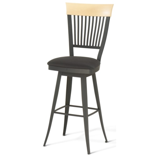 Customizable 26" Annabelle Swivel Counter Stool