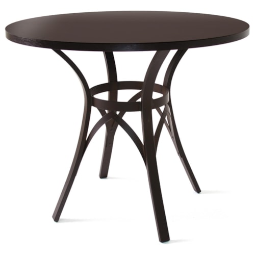 Customizable Kai Table with Wood Top