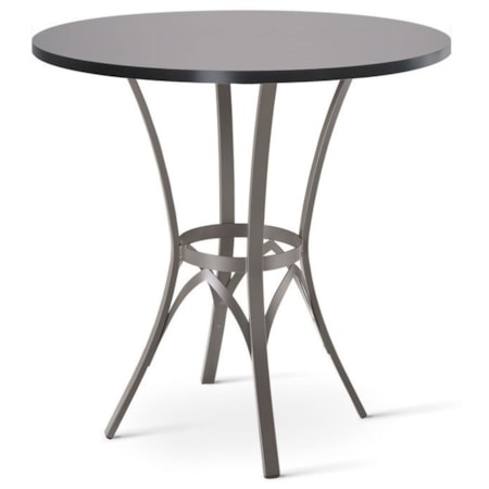 Kai Counter Table with Wood Top