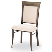 Customizable Eleanor Side Chair with Upholstered Seat