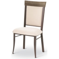 Customizable Eleanor Side Chair with Upholstered Seat