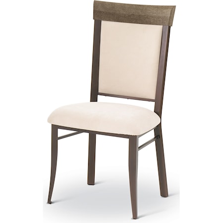 Customizable Eleanor Side Chair with Upholstered Seat