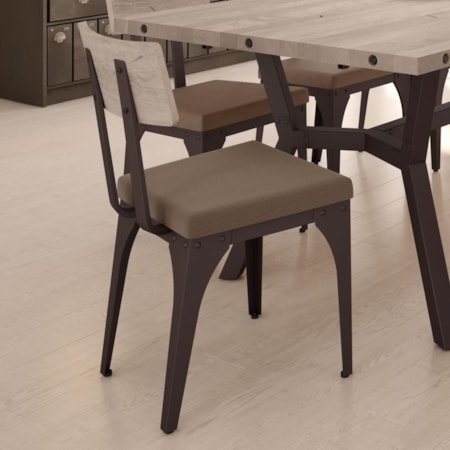 Architect Chair with Upholstered Seat