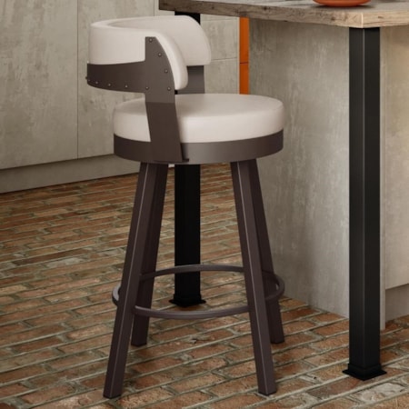 26" Russell Swivel Stool