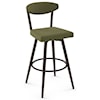 Amisco Nordic 26" Wilbur Swivel Counter Stool