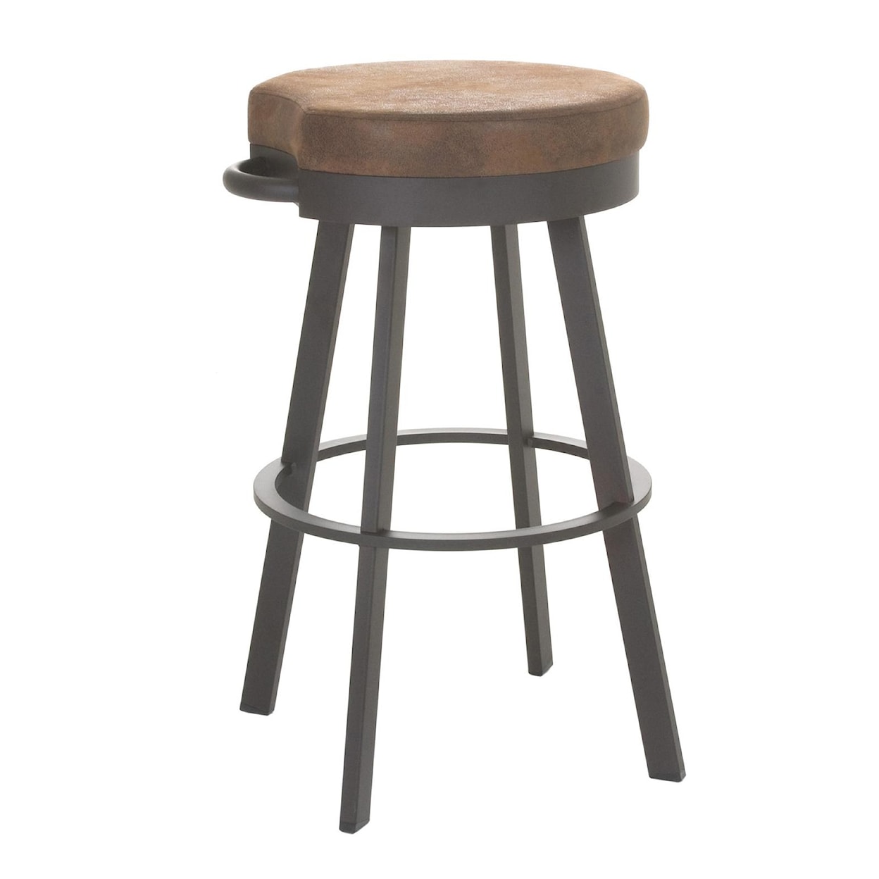 Amisco Urban 34" Spectator Height Bryce Swivel Stool