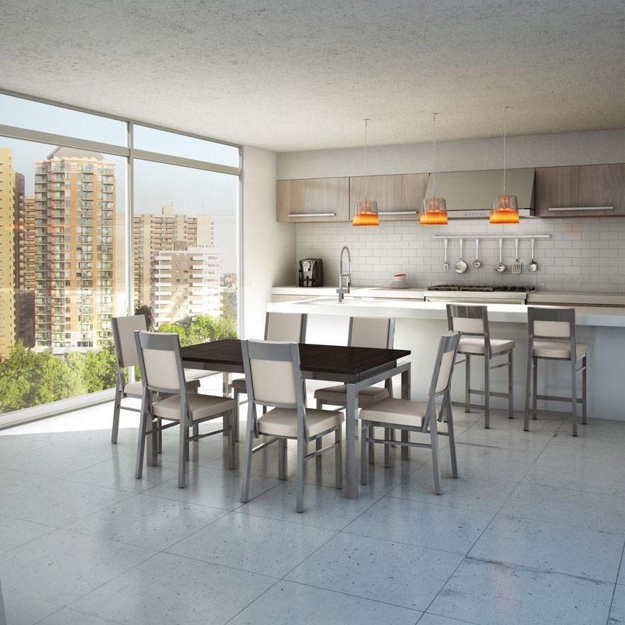 Amisco Payton Upholstered Dining Side Chair