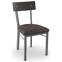 Customizable Lauren Chair with Cushion Seat