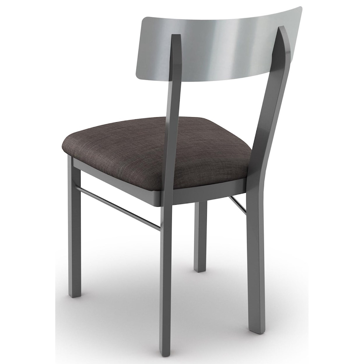 Amisco Urban Lauren Chair with Stainless Steel Backrest