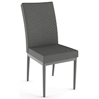 Customizable Marlon Chair with Quilted Fabric
