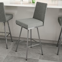 Customizable 26" Linea Swivel Stool