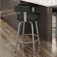 Customizable 26" Garrett Swivel Counter Stool