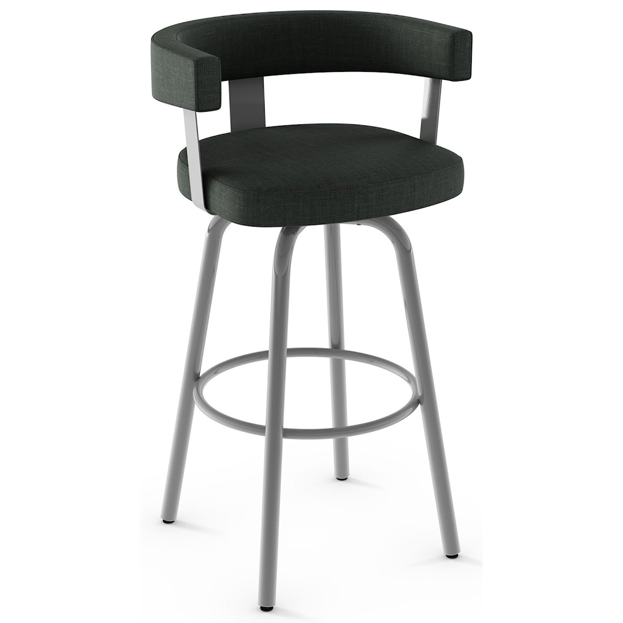 Amisco Urban 26" Garrett Swivel Counter Stool