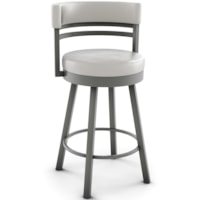 Customizable 26" Counter Height Ronny Swivel Stool