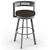 Amisco Urban Rival Swivel Barstool