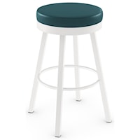 Customizable 34" Spectator Height Rudy Swivel Stool