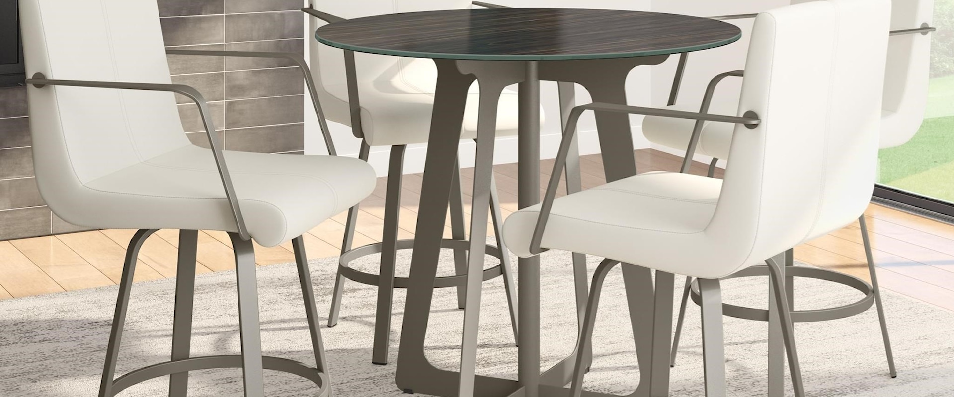 Customizable 5-Piece Genesis Counter Table Set